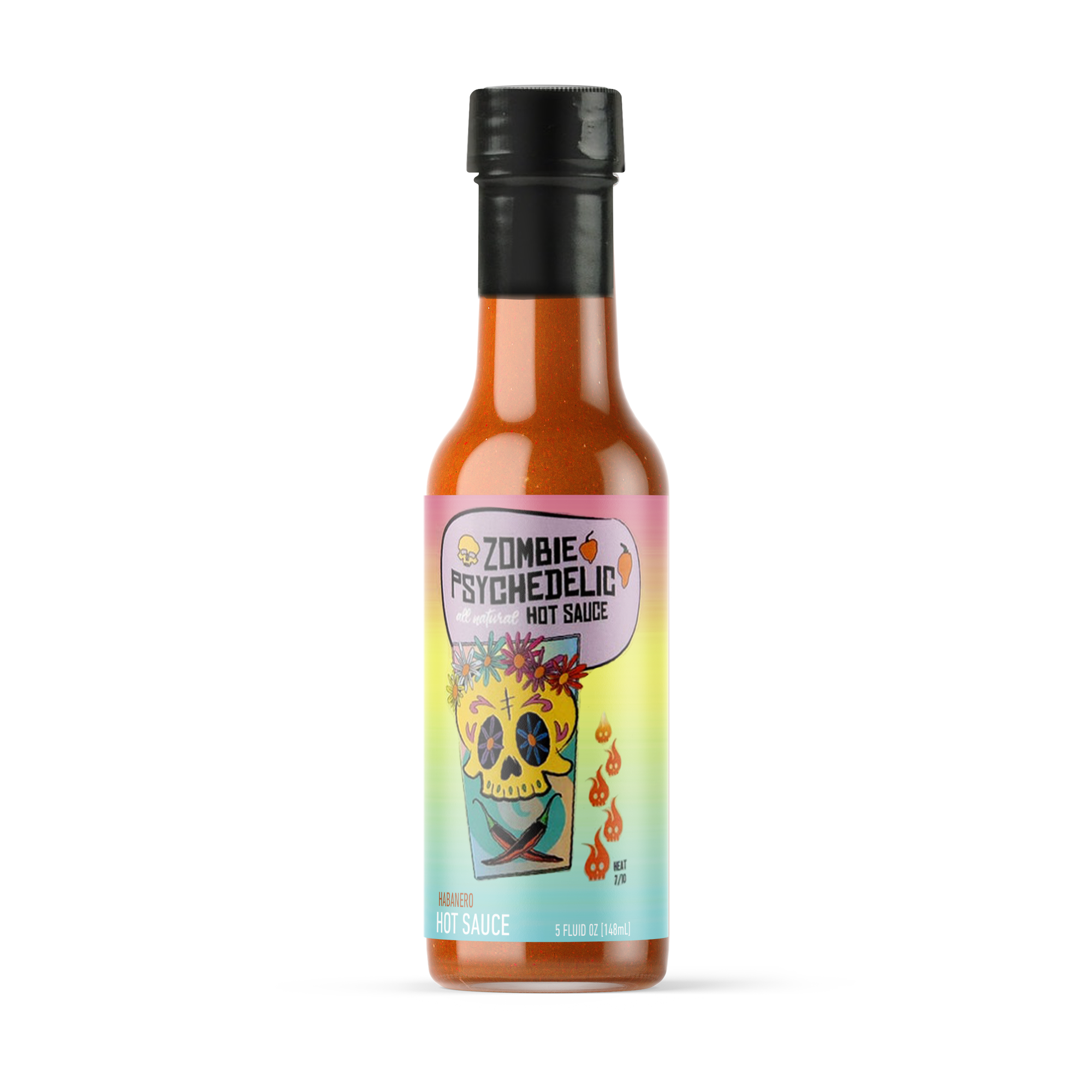 Zombie Psychedelic Hot Sauce 12 CT CASE - SavannahSauceCompany