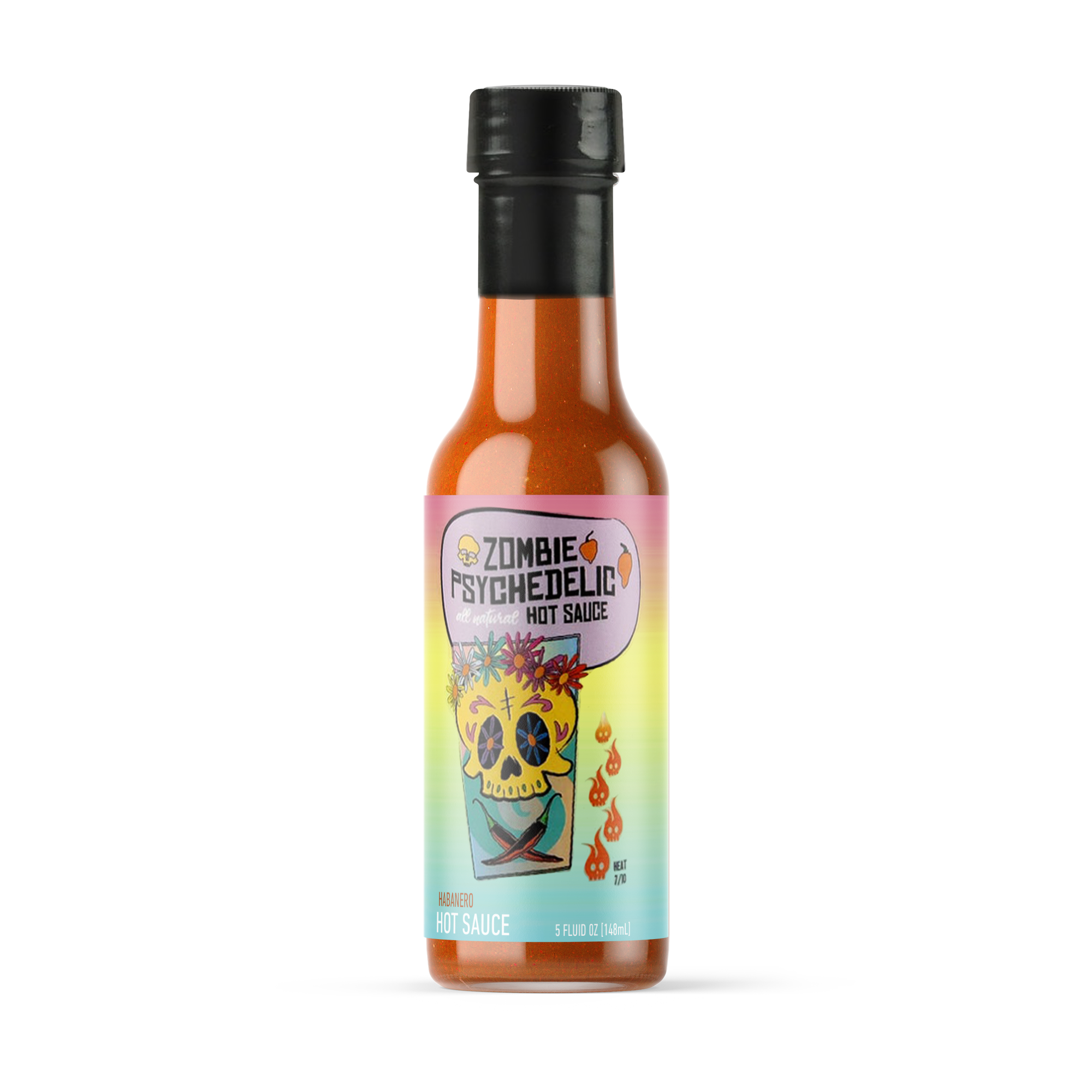 Zombie Psychedelic Hot Sauce 12 CT CASE