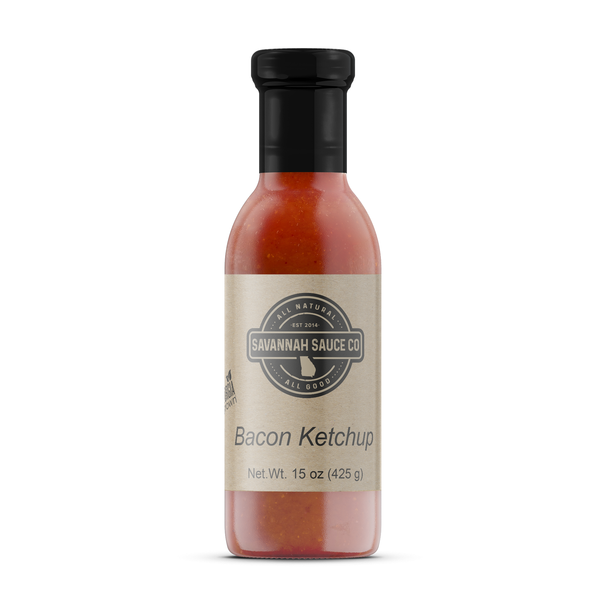 Bacon Ketchup 12 CT CASE - SavannahSauceCompany