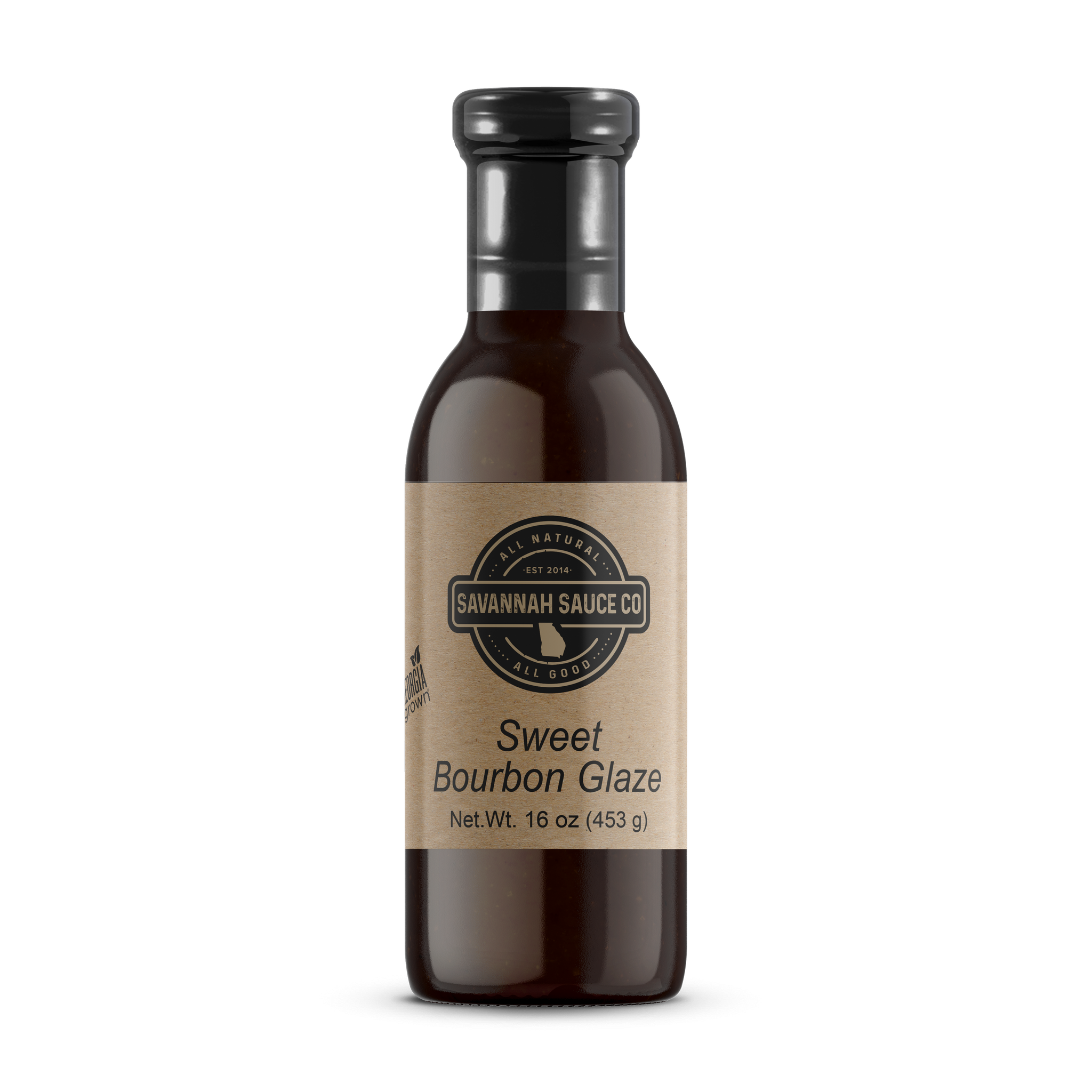Sweet Bourbon Glaze 12 CT CASE - SavannahSauceCompany