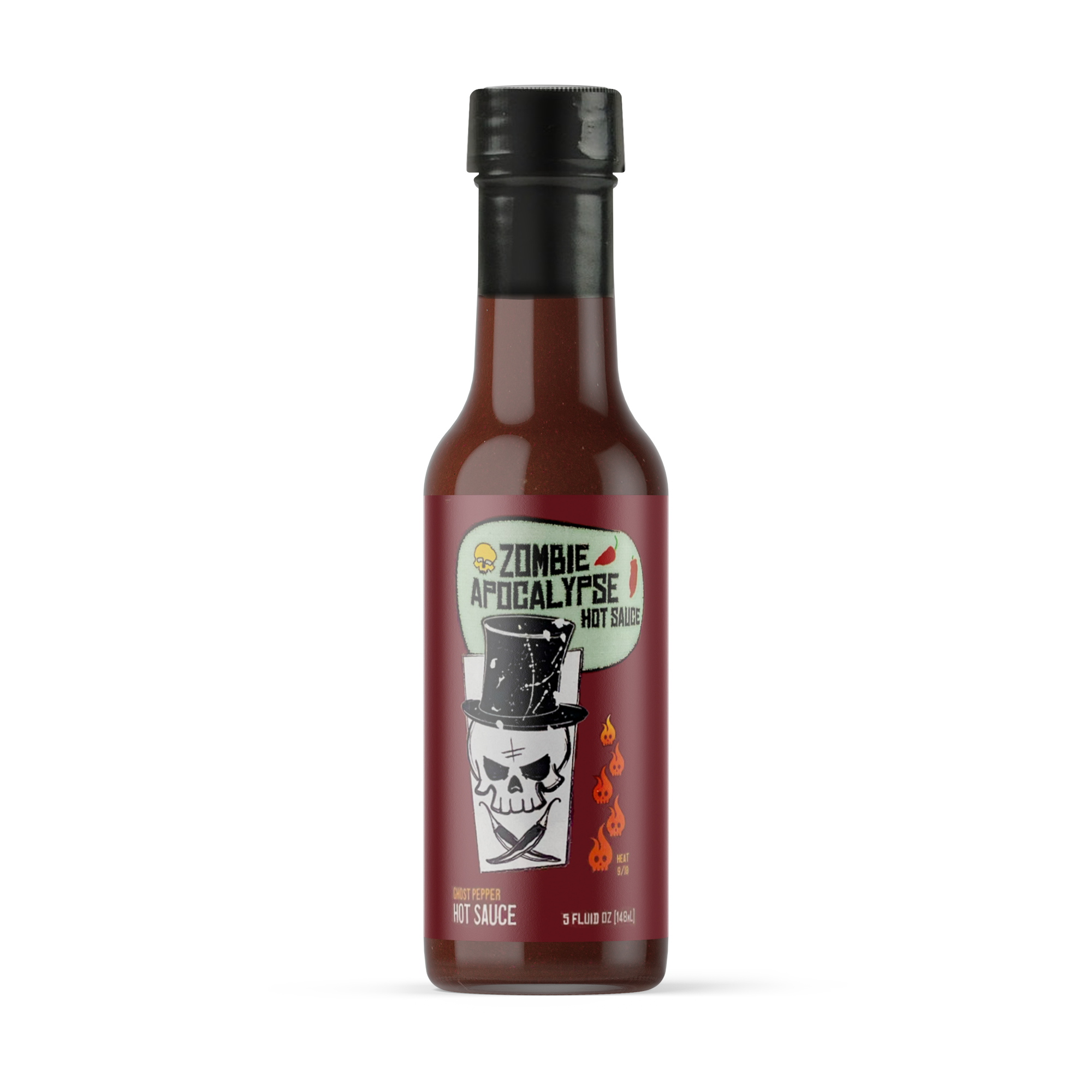 Zombie Apocalypse Hot Sauce 12 CT CASE - SavannahSauceCompany